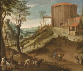 September und Oktober aus Los doce meses del año (Die zwölf Monate des Jahres), 1650-99